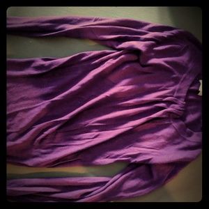 New york & co purple sweater